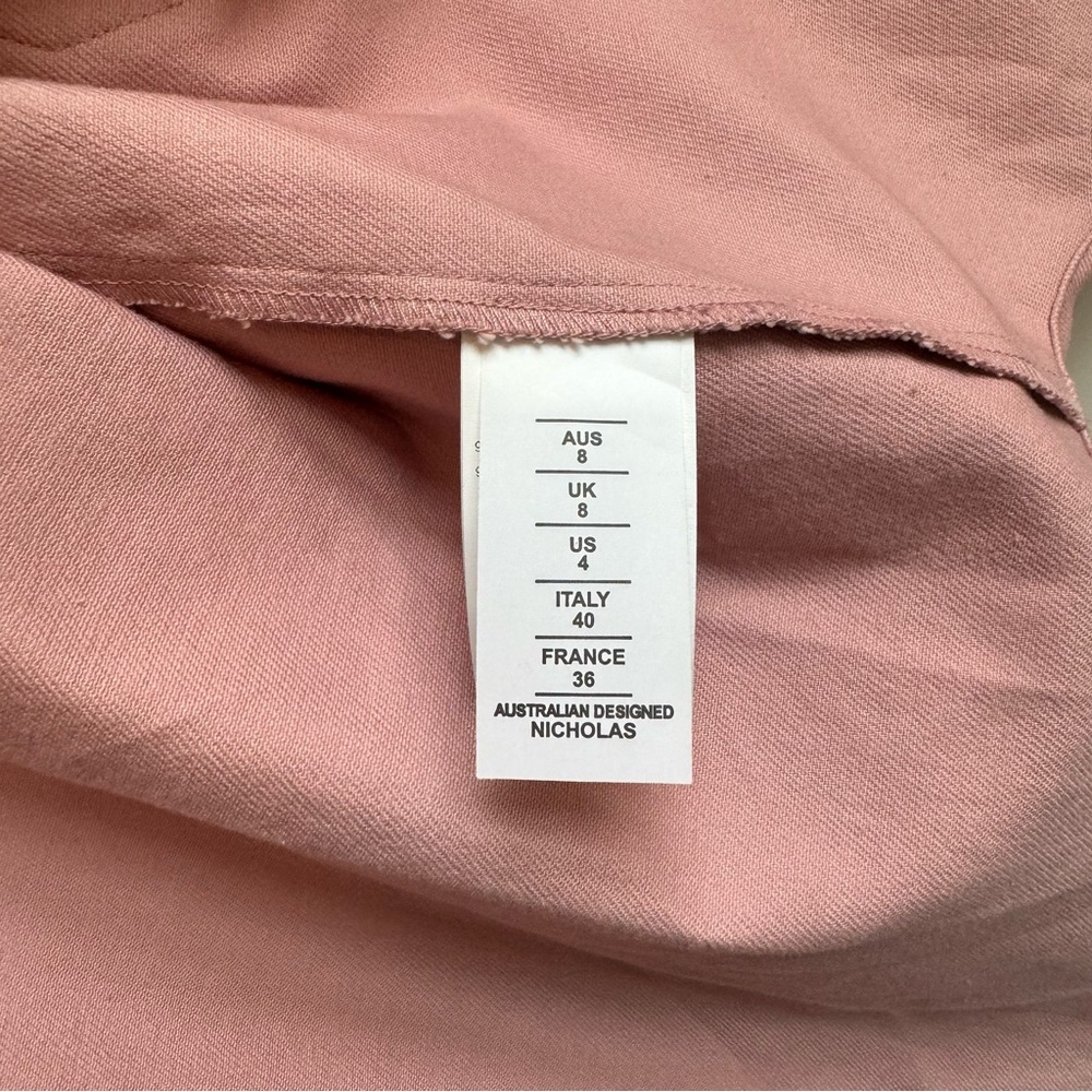 NICHOLAS Calista Shacket In Rose - Picture 9 of 10